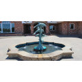 High Quality Garden Decoration Outdoor Dolphin Water Fountain